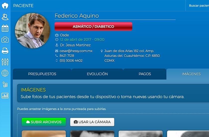 Perfil de paciente en Hessy Dental